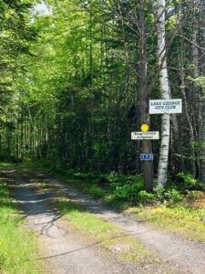 Entranct to Lake George Gun Club